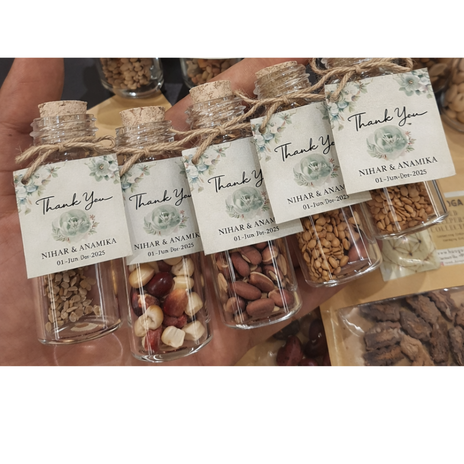Eco-Friendly Seed Vials Return Gifts | Wedding & Baby Shower Gifts