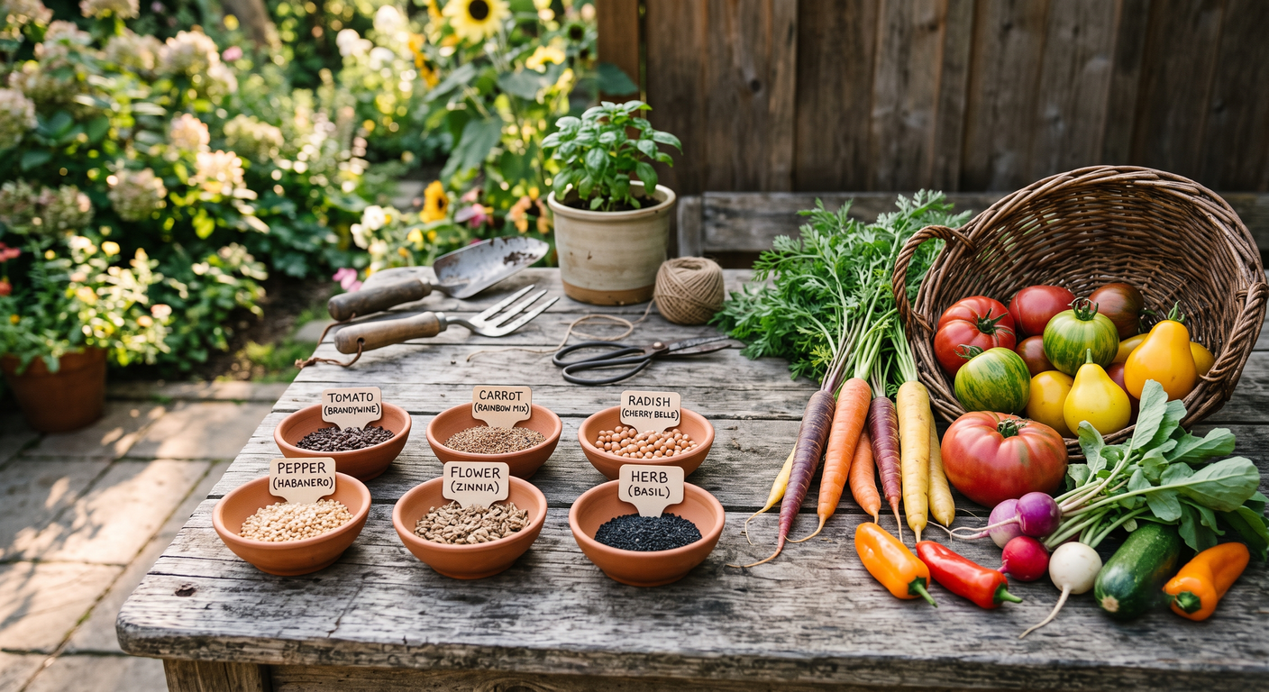 Heirloom Seeds vs Hybrid vs GMO Seeds