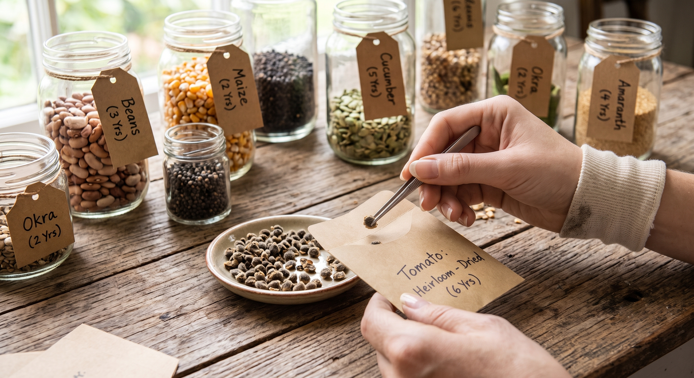 Simple Seed Saving Guide for Beginners
